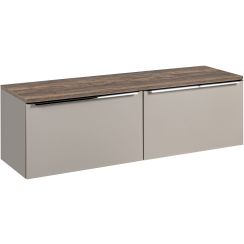 Súprava skrinka Comad Santa Fe Taupe SANTA FE TAUPE 82-80-B-2S, doska na skrinku Comad Sante Fe Oak SANTAFEOAK89-160-A