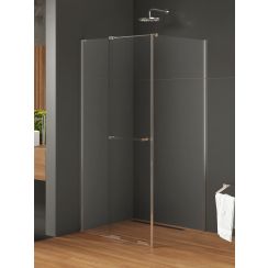 New Trendy Smart sprchovací kút 150x90 cm štvorcová chromová lesklé/priehľadné sklo EXK-6612