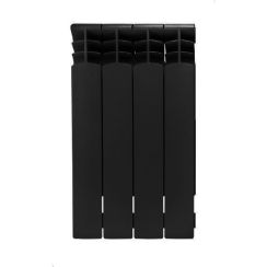 KFA Armatura G500F ohrievač do miestnosti 57.2x32.2 cm podłączenie bočné čierna 789-040-81