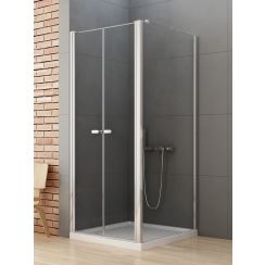 New Trendy New Soleo sprchovací kút 90x90 cm obdĺžniková chromová lesklé/priehľadné sklo D-0145A/D-0092B-WP