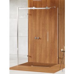 New Trendy Softi X sprchovací kút 130x100 cm štvorcová chromová lesklé/priehľadné sklo EXK-5343