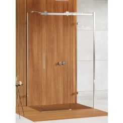 New Trendy Softi X sprchovací kút 120x100 cm štvorcová chromová lesklé/priehľadné sklo EXK-5338