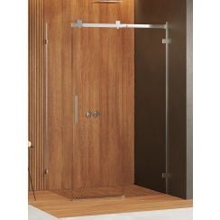 New Trendy Softi X sprchovací kút 120x90 cm štvorcová chromová lesklé/priehľadné sklo EXK-5294