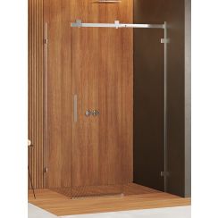 New Trendy Softi X sprchovací kút 120x110 cm štvorcová chromová lesklé/priehľadné sklo EXK-5298