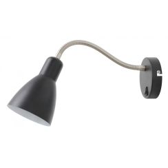 GTV Etore nástenná lampa 1x25 W čierna OS-ETO-E27-10-DEC
