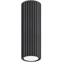 Sollux Lighting Karbon stropné svietidlo 1x10 W čierna SL.1569