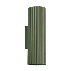 Sollux Lighting Karbon nástenná lampa 2x10 W zelená SL.1657