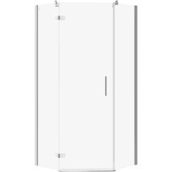 Cersanit City sprchovací kút 90x90 cm chromová lesklé/priehľadné sklo S584-081