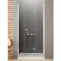 New Trendy New Soleo sprchové dvere 80 cm skladané chróm lesklá/priehľadné sklo D-0132A