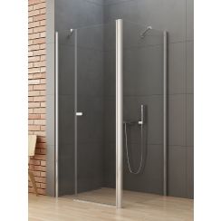 New Trendy New Soleo sprchovací kút 100x70 cm štvorcová chromová lesklé/priehľadné sklo K-0697