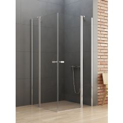 New Trendy New Soleo sprchovací kút 90x70 cm štvorcová chromová lesklé/priehľadné sklo D-0139A/D-0141A