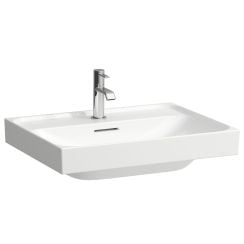 Laufen Meda umývadlo 60x46 cm obdĺžnik klasické umývadlo-umývadlo na nábytok biela matná H8101137571091