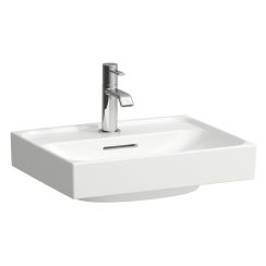Laufen Meda umývadlo 45x35 cm obdĺžnik klasické umývadlo-umývadlo na nábytok biela H8151117571041