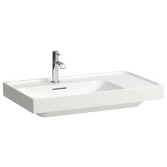 Laufen Meda umývadlo 80x46 cm obdĺžnik klasické umývadlo-umývadlo na nábytok biela H8171160001041