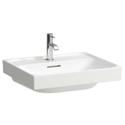 Laufen Meda umývadlo 55x46 cm obdĺžnik klasické umývadlo-umývadlo na nábytok biela H8101120001091