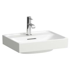 Laufen Meda umývadlo 45x35 cm obdĺžnik klasické umývadlo-umývadlo na nábytok biela H8161110001091