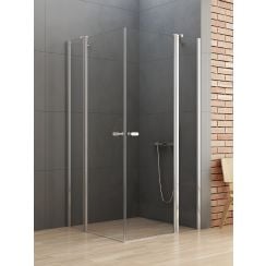 New Trendy New Soleo sprchovací kút 90x90 cm obdĺžniková chromová lesklé/priehľadné sklo K-0406
