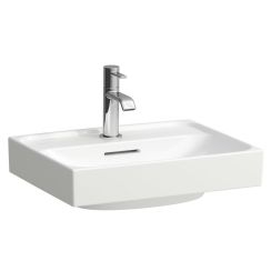 Laufen Meda umývadlo 45x35 cm obdĺžnik klasické umývadlo-umývadlo na nábytok biela H8161110001041