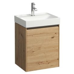 Laufen Meda skrinka 43.7x33.9x51.5 cm závesná kúpeľňová skrinka pod umývadlo dub H4215410112671