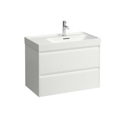 Laufen Meda skrinka 78.4x44.8x51.5 cm závesná kúpeľňová skrinka pod umývadlo biela H4215920112601