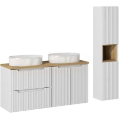 Súprava skrinka Comad Nova White NOVA WHITE 82-60-2S, skrinka Comad Nova White NOVA WHITE 80-03-2D, NOVA WHITE 82-60-2D, BEYOND 5 WHITE ( E-6564 ), NOVA OAK A 89-120, NOVA OAK A 83-27-Q(W83-04A)