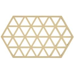 Zone Denmark Triangles kuchynské podložky 38x24x1 cm béžová 12430