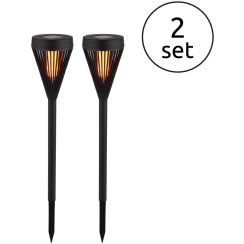 Globo Lighting Solar pozemná lampa 1x0.1 W čierna 36705-2