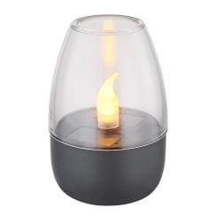 Globo Lighting Solar solárna stolová lampa 1x0.02 W sivá 36703