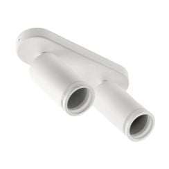 GTV Solis stropné svietidlo 2x50 W biela OS-SOL-2GU10-00