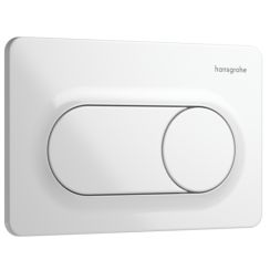 Hansgrohe iFrame Original S splachovacie tlačidlo do toalety biela 66002450