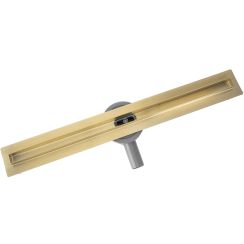 Rea Neox Slim Pro lineárny odtok 80 cm zlatá REA-G2715