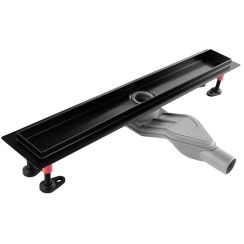 Rea Neox Superflow lineárny odtok 60 cm čierna REA-G7805