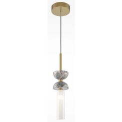 Maytoni Kyoto závesné svietidlo 1x28 W sivá/popolnato sivá MOD178PL-01GR