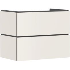 Hansgrohe Xilesa E skrinka 78x47x62 cm závesná kúpeľňová skrinka pod umývadlo piesková 54296780