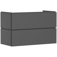 Hansgrohe Xilesa E skrinka 98x47x62 cm závesná kúpeľňová skrinka pod umývadlo sivá 54297760