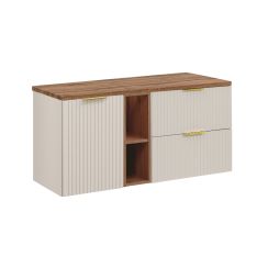 Súprava skrinka Comad Adel Cashmere ADEL CASHMERE 82-60-2S, skrinka Comad Adel Cashmere ADEL CASHMERE 81-40-1DK, BLAT UN. 89-120-B WOTAN, XILO OAK 81-01-A