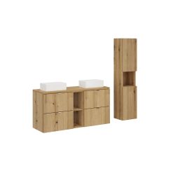 Súprava skrinka Comad Nova Oak NOVA OAK A 82-50-2S, skrinka Comad Nova Oak NOVA OAK A 80-03-2D(W80-01A), NOVA OAK 81-20-39, UN-GAJA35-SW 78570A(35), NOVA OAK A 89-120