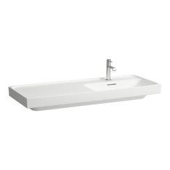 Laufen Meda umývadlo 120x46 cm obdĺžnik umývadlo na nábytok biela matná H8171197571091