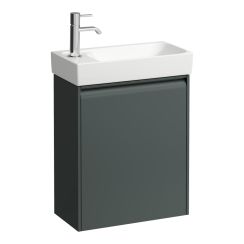 Laufen Meda skrinka 43.5x34x51.5 cm závesná kúpeľňová skrinka pod umývadlo sivá H4215510112661