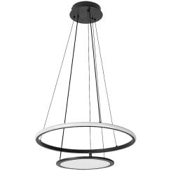Rabalux Jasero inteligentná závesná lampa 2x42 W biela-čierna 72040