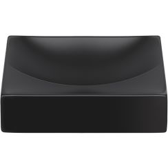 Clou Vale umývadlo 28x19 cm obdĺžnik klasické umývadlo-pultové umývadlo čierna CL/03.30160