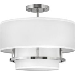 Elstead Lighting Graham závesné svietidlo 3x40 W niklová HK-GRAHAM-M-PN