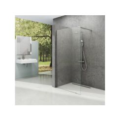 Ravak Walk-In Wall stena sprchového kúta walk -in 160 cm hliníková lesklý/sklo priehľadné GW9WS0C0SZ1