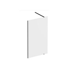 Ravak Walk-In Wall stena sprchového kúta walk -in 130 cm čierna matný/sklo priehľadné GW9WJ030SZ1