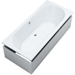 Schedline Celicia vaňa s nosičom 180x80 cm biela 3WST.CS1P-18080