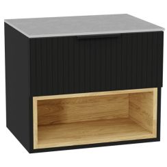 Súprava korpus skrinky Excellent Tuto 2.0 MLEX.2171.600.BKBL, doska na skrinku Excellent Tuto 2.0 MLEX.2116.600.SJ, MLEX.2151.600.03.BK