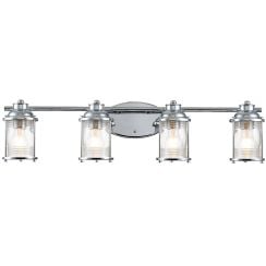 Quintiesse Ashland Bay nástenná lampa 4x60 W chrómová QN-ASHLANDBAY4-PC-BATH