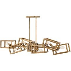 Quintiesse Ensemble závesné svietidlo 6x60 W hnedá QN-ENSEMBLE6-BB