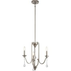 Quintiesse Karlee závesné svietidlo 3x60 W QN-KARLEE3