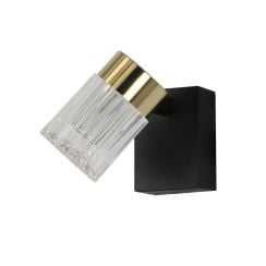 Light Prestige Erovia stropné svietidlo 1x6 W čierna-zlatá LP-5923/1WS GD